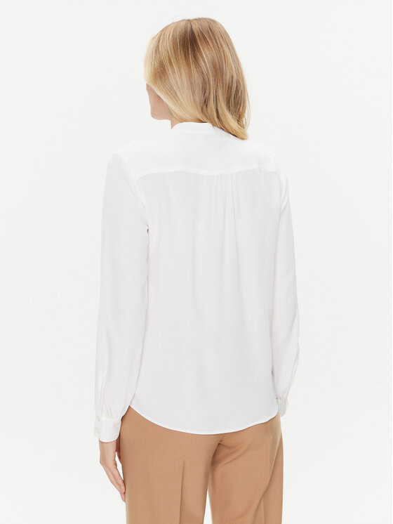 Marella Marella Blusa Aguzze 2331160536200 Écru Regular Fit