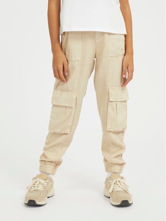 Guess Guess Pantaloni di tessuto 164003 Beige Regular Fit