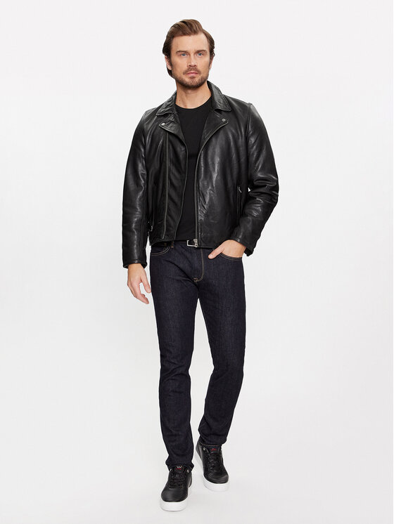 Pepe Jeans Pepe Jeans Jeansy Tapered PM207390BC0 Granatowy Tapered Leg
