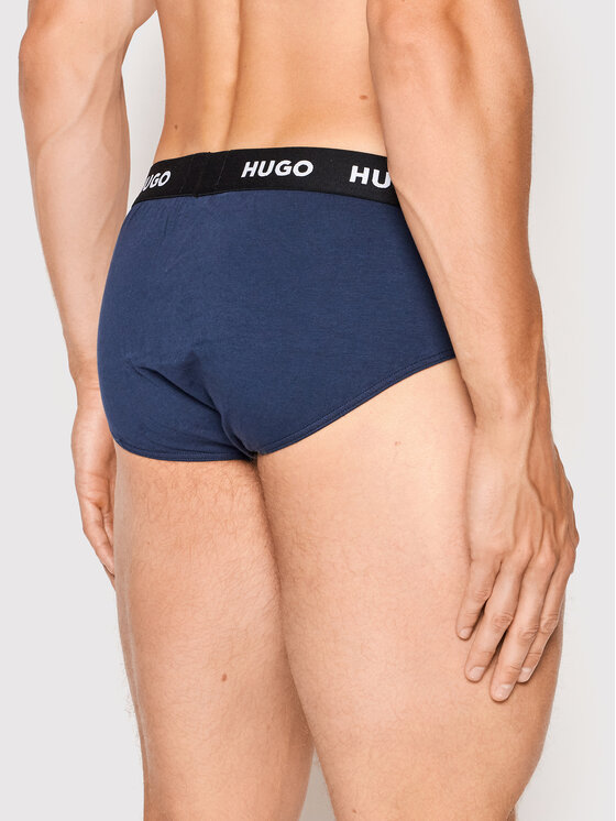 HUGO Hugo 3 darab készlet Hipbrief 50469763 Sötétkék