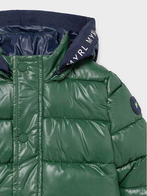 Giubbotto piumino 2417 Verde Regular Fit