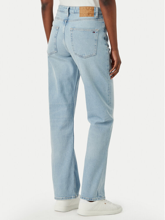 Tommy Jeans Tommy Jeans Džinsi Layla DW0DW23018 Gaiši zila Straight Fit