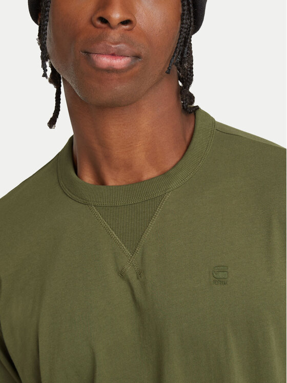 G-Star Raw G-Star Raw Тениска с дълъг ръкав Nifous D25076-336 Зелен Regular Fit