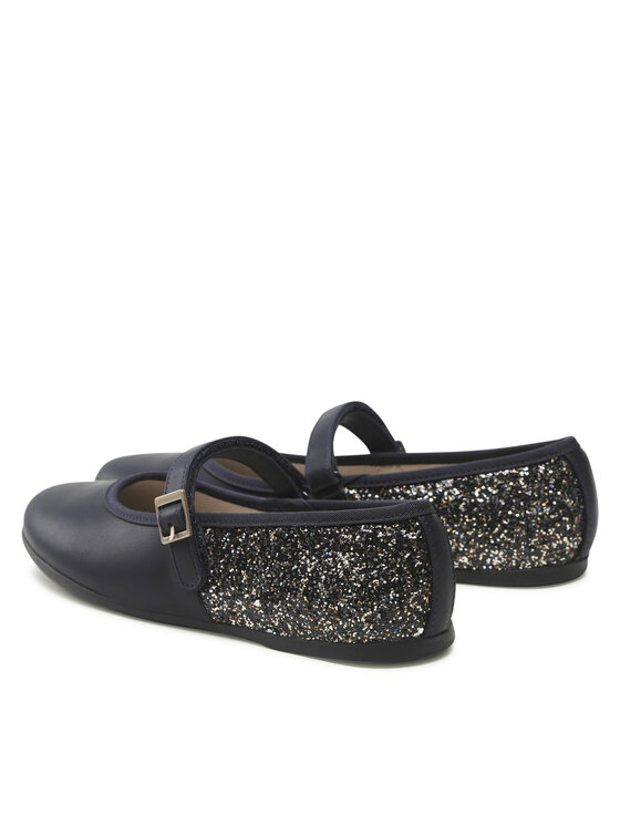 Scarpe basse 48301 Blu scuro