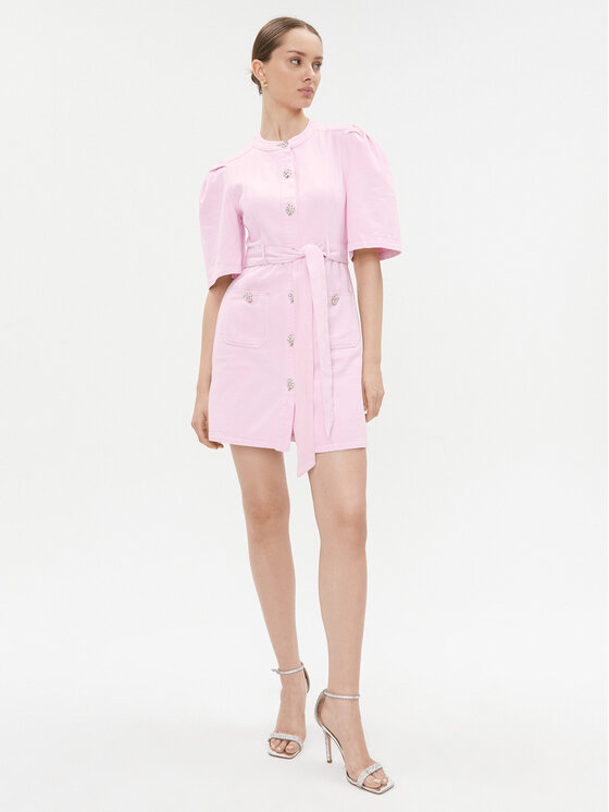 Custommade Custommade Džinsa kleita Junie 999497470 Rozā Regular Fit