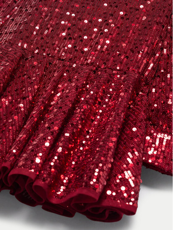 Abel & Lula Abel & Lula Elegantes Kleid 5538 Rot Regular Fit