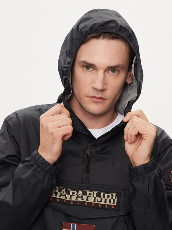 Napapijri Napapijri Μπουφάν anorak Rainforest Wb Pkt V2 NP0A4HX6 Μαύρο Regular Fit