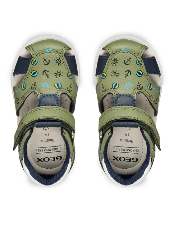 Geox Geox Sandaalid B Sandal Zapito B556EC 05404 CE3F4 Roheline