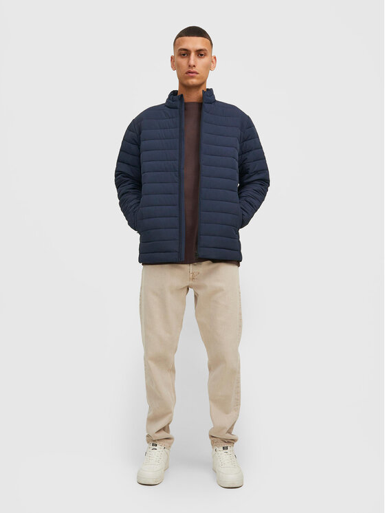 Jack & Jones Jack & Jones Demisezoninė striukė Recycle 12211129 Tamsiai mėlyna Regular Fit