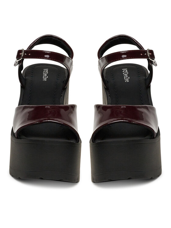 DeeZee DeeZee Sandalen ZB8358-1 Dunkelrot