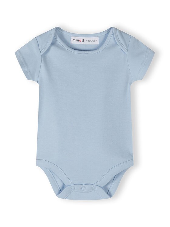 minoti minoti Body 28BABYPACK27 Błękitny Regular Fit