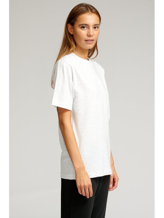 TeeShoppen TeeShoppen T-Shirt 'Oversized Collection' Szary Oversize