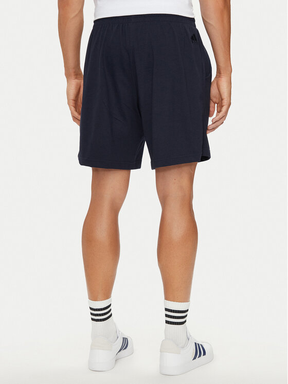 adidas adidas Αθλητικό σορτς AEROREADY Essentials Single Jersey Linear Logo Shorts IC0064 Μπλε Regular Fit