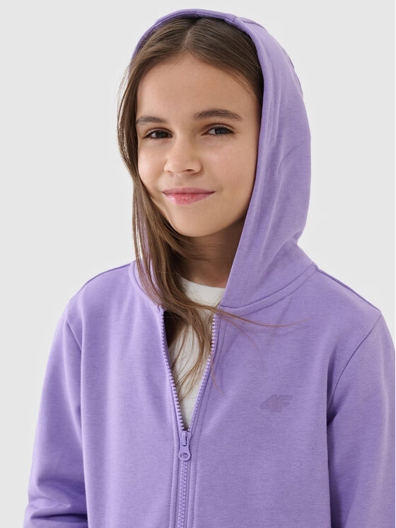 4F 4F Felpa 4FJWSS25TSWSF1706-051S Viola Regular Fit