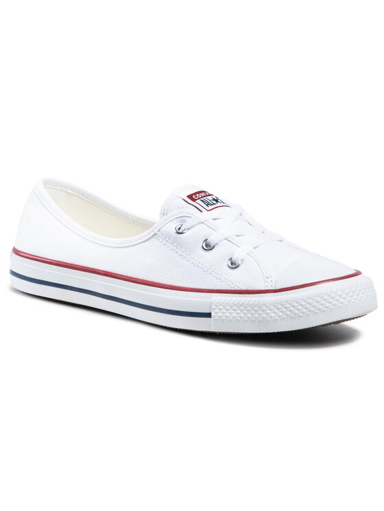 Converse Converse Sneakers aus Stoff Chuck Taylor All Star Ballet Lace Slip 566774C Weiß