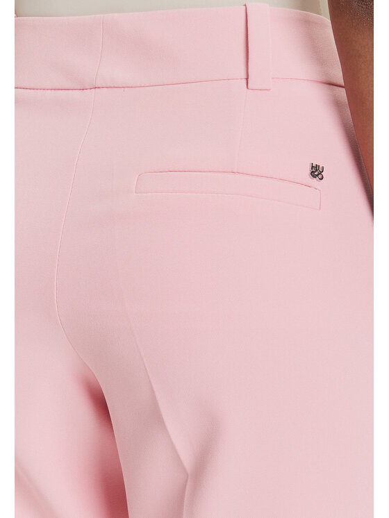 HUGO HUGO Bavlnené nohavice Hedima-1 50544742 Ružová Slim Fit