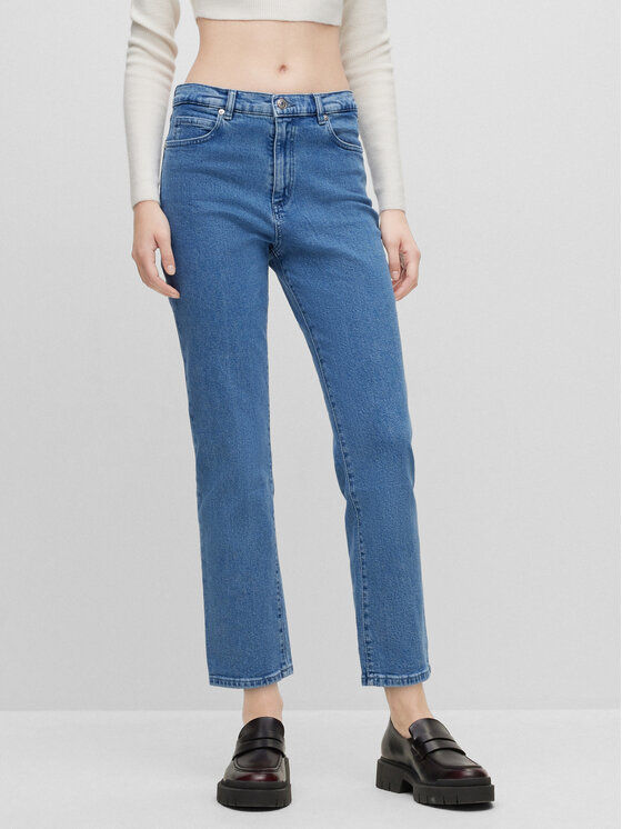 HUGO Hugo Jeansy 50488946 Modrá Regular Fit