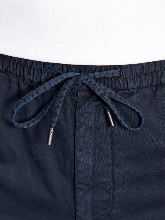 Tommy Hilfiger Tommy Hilfiger Pantaloni di tessuto MW0MW32131 Blu scuro Regular Fit