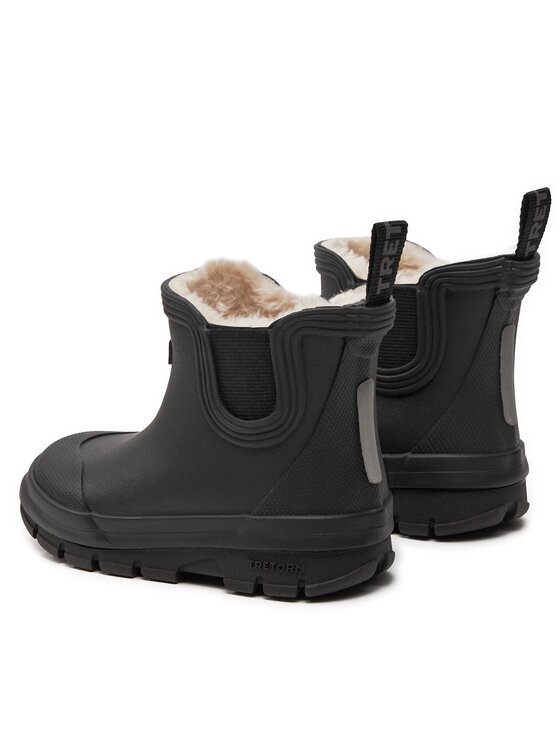 Tretorn Tretorn Gumene čizme Aktiv Chelsea Winter 47337910 Crna