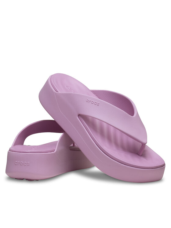 Crocs Crocs Čības uz pirksta Getaway Platform Flip 209410 Rozā