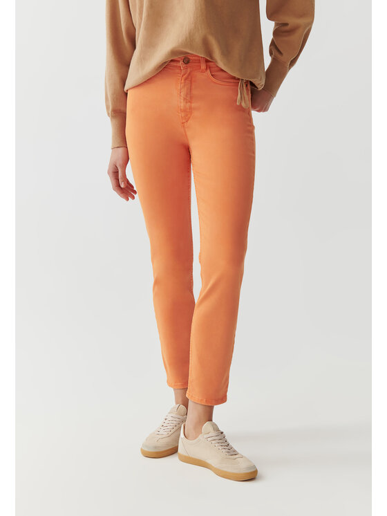 TATUUM TATUUM Jeansy ROMIKI Pomarańczowy Skinny Fit