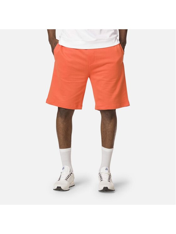 Rossignol Rossignol Szorty materiałowe Logo Short Pant Ft Pomarańczowy Regular Fit