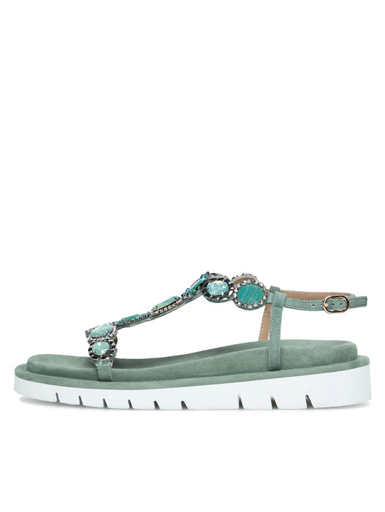 Eva Minge Eva Minge Sandalen MATILDE-V1175-95 Grün