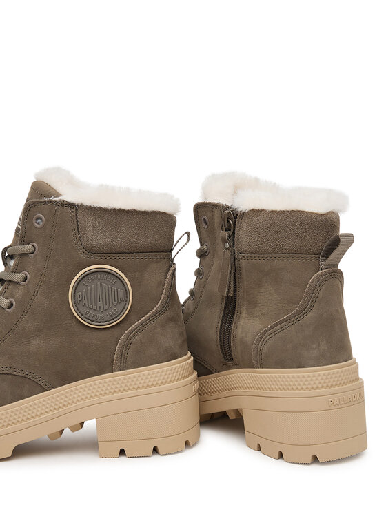 Palladium Palladium Μποτίνια Pallarise Nbkwl 99527-281-M Γκρι