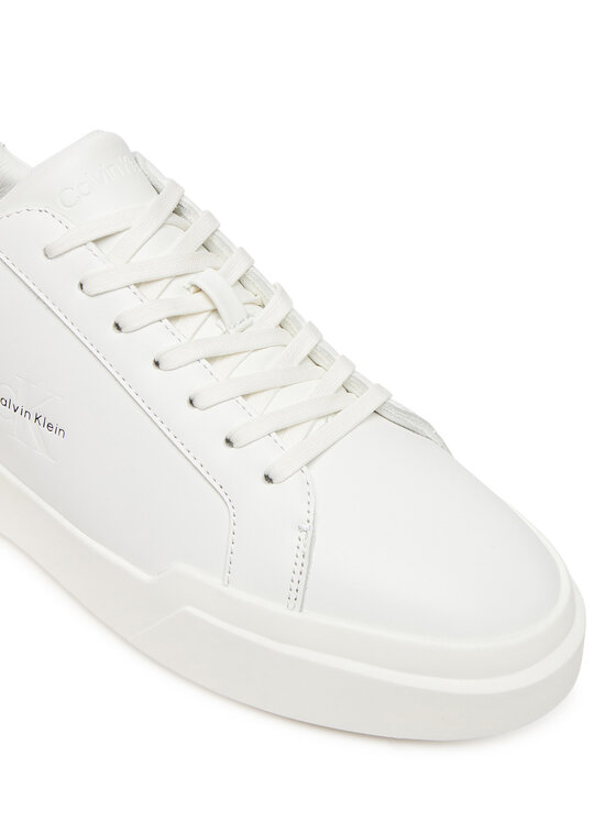 Calvin Klein Calvin Klein Tenisice Chunky Cupsole Laceup Lth YM0YM01344 Bijela