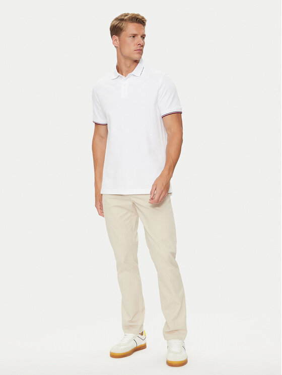 Tommy Hilfiger Tommy Hilfiger Παντελόνι υφασμάτινο Denton MW0MW36429 Μπεζ Straight Fit