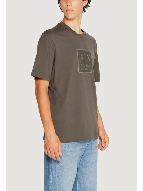 Armani Exchange Armani Exchange T-shirt 6DZTHB ZJ9JZ Verde Shirt Fit