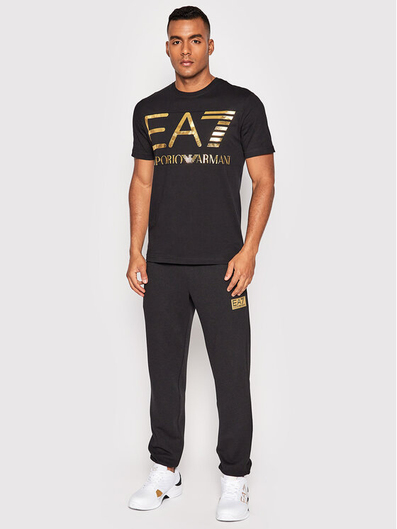 T-shirt 6LPT24 PJ7CZ 0208 Nero Regular Fit