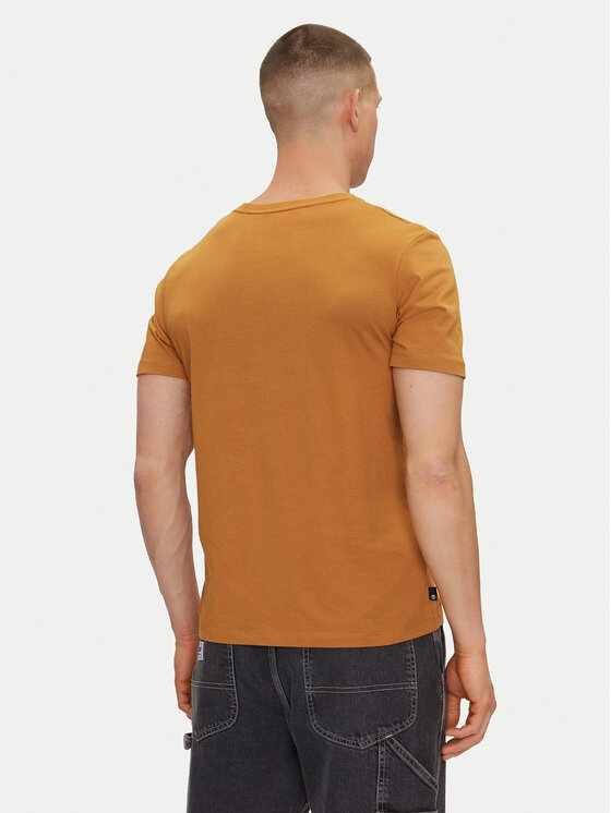 Timberland Timberland T-Shirt TB0A5UPQ Beżowy Regular Fit