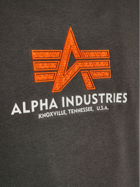 Alpha Industries Alpha Industries Суитшърт Basic 178312 Сив Regular Fit