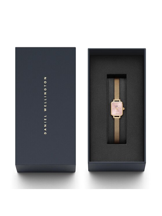 Daniel Wellington Daniel Wellington Ρολόι Quadro Mini Evergold DW00100655 Ροζ