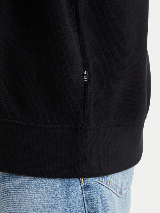 Guess Jeans Guess Jeans Світшот M6BQ03 K5404 Чорний Regular Fit