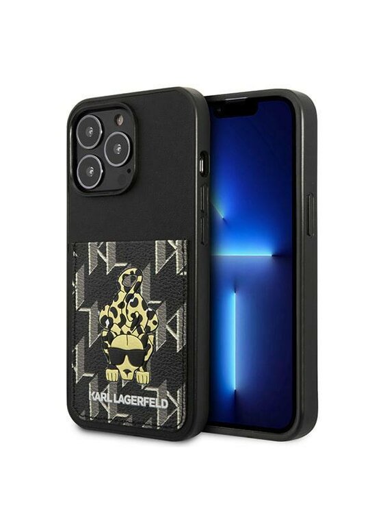 Etui na telefon KARL LAGERFELD, Czarne, iPhone 13 Pro