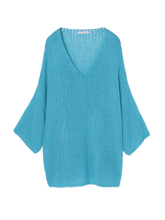 TATUUM TATUUM Sweter BAJANA Niebieski Oversize