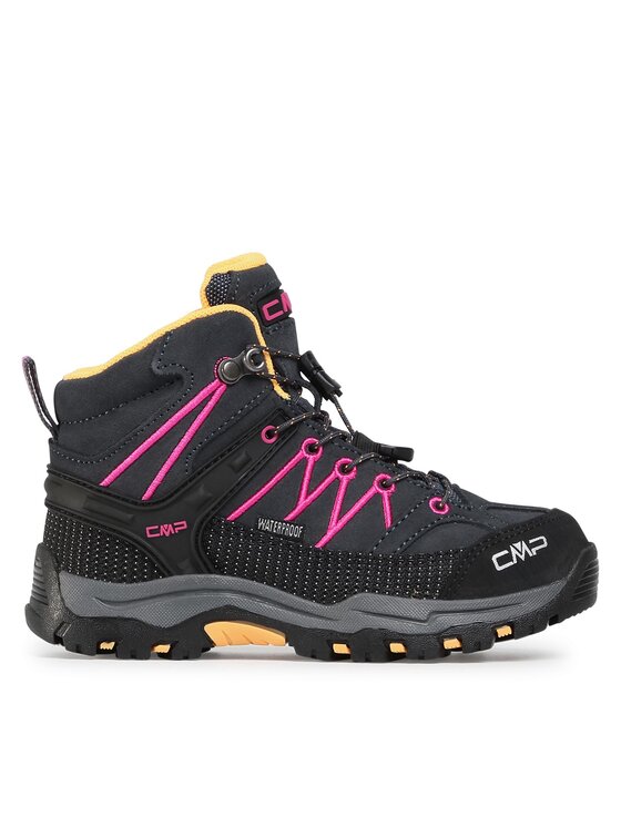 CMP Trekingová obuv Kids Rigel Mid Trekking Shoe Wp 3Q12944 Sivá