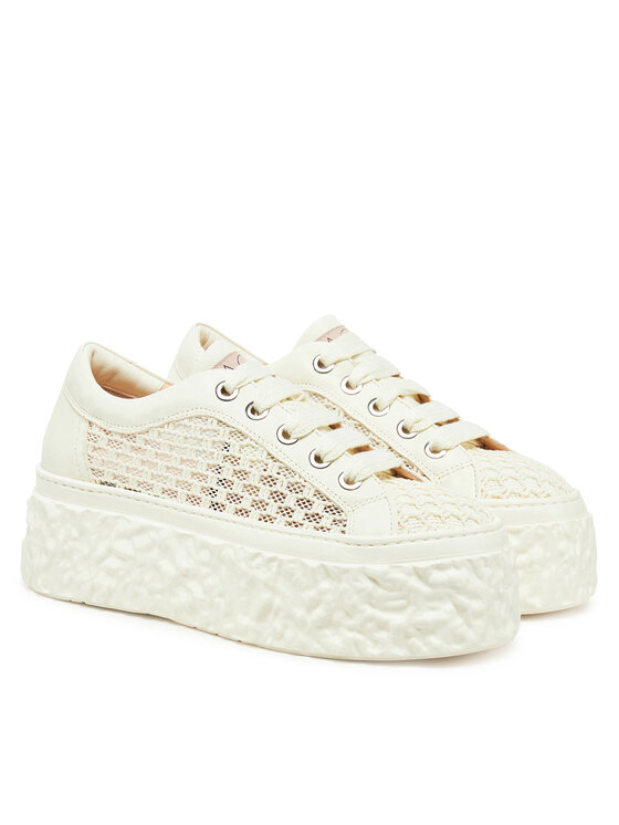 AGL AGL Sneakersy Magma Mesh D776007PGKA231C253 Bílá