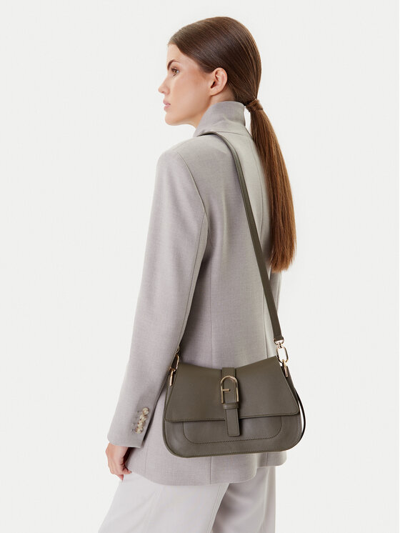 Furla Furla Torbica Flow M Top Handle WB00996-BX2045-2810S-1007 Zelena