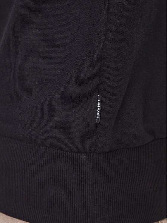 Only & Sons Only & Sons Majica dugih rukava 22026662 Crna Relaxed Fit