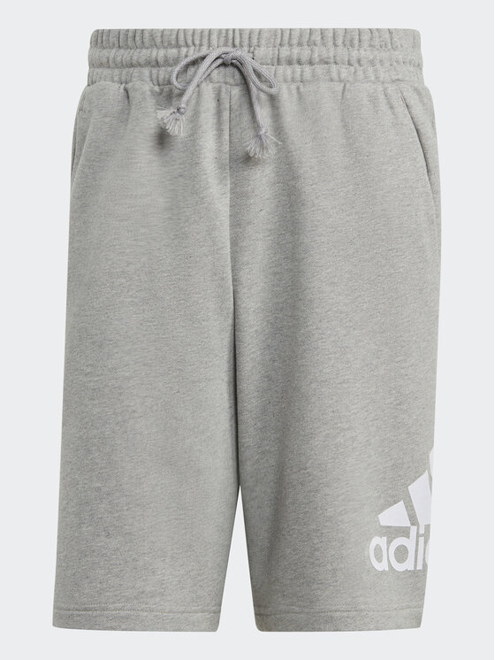 adidas adidas Szorty sportowe Essentials Big Logo IC9403 Szary Regular Fit