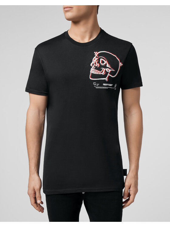 PHILIPP PLEIN PHILIPP PLEIN T-Shirt 22851 Černá Regular Fit