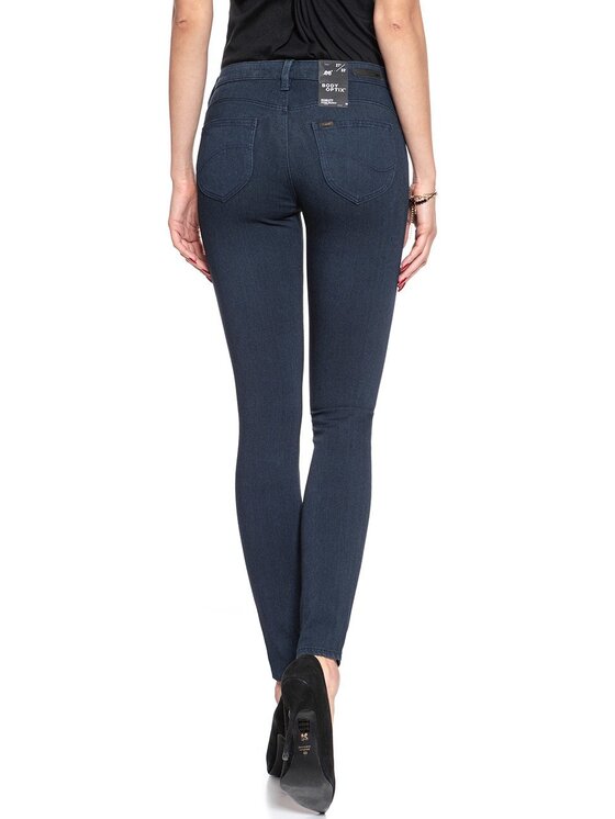 Lee Lee Jeansy SCARLETT Niebieski Skinny Fit