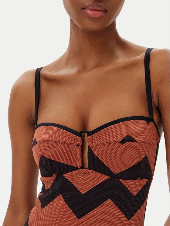 Chantelle Chantelle Costume da bagno C17RUK A04br Marrone