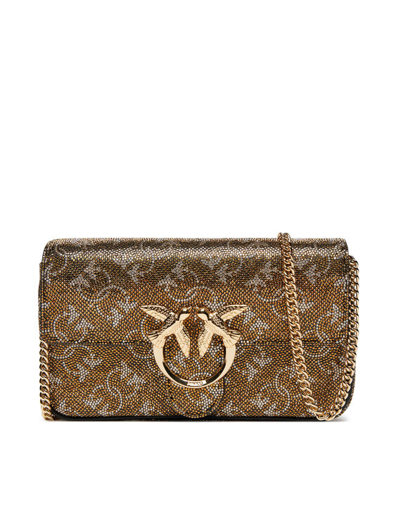 PINKO PINKO Kabelka Love One Pocket C AI 24-25 PLTT 100061 A20D Zlatá