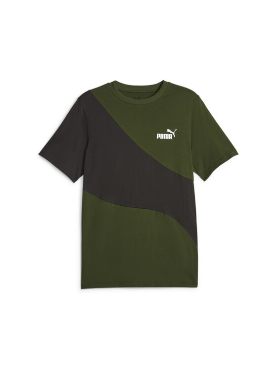 Puma Puma T-Shirt 673380 Zielony Regular Fit