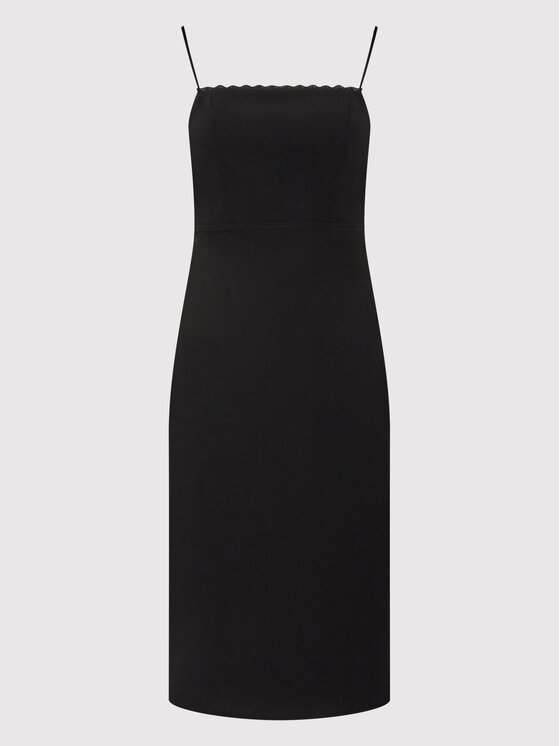 PINKO Pinko Φόρεμα κοκτέιλ Adonella 1G1848 V0B0 Μαύρο Regular Fit