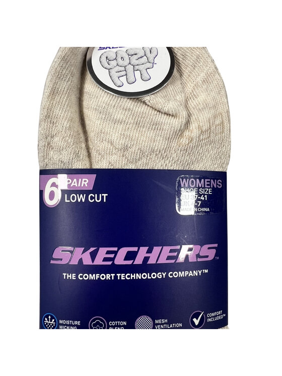 Skechers Skechers Skarpety krótkie S601824-SAND Beżowy
